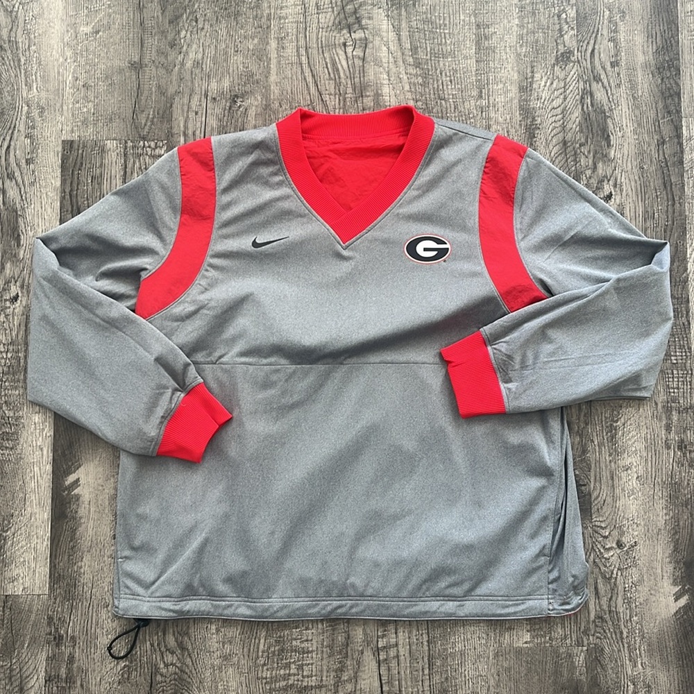 Nike UGA On-Field Reversible Pullover ✧ Size L - Picture 5 of 10